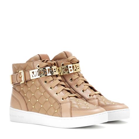 michael kors essex high top trainers|michael kors shoes for women.